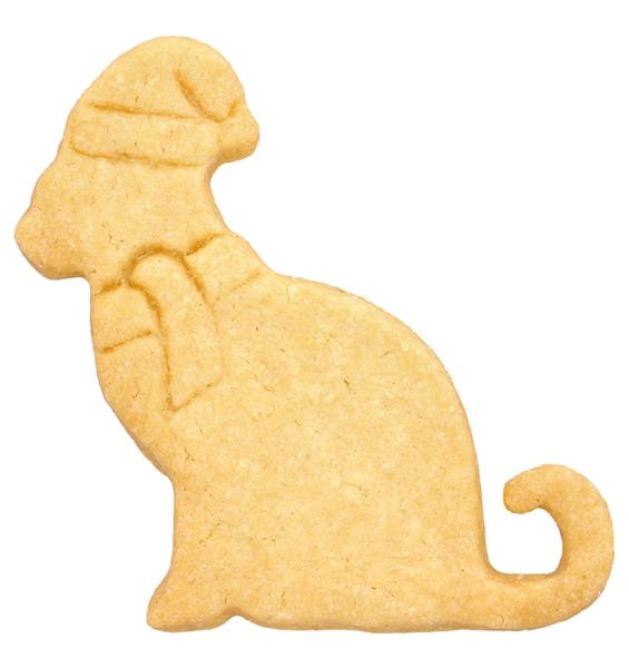 Ausstechform Weihnachtskatze 6,5 cm